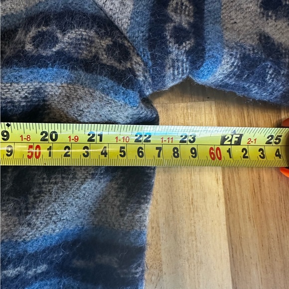 Christopher & Banks Wool Blend Patterned Women's Blazer‎ Jacket size Large - Picture 9 of 15